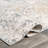 Modern Abstract Power Loom Beige Rug-1956437835