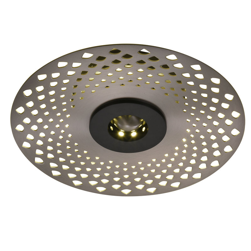 Plafonnier encastré 1 lumière DEL Modern