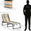 22.71 " W Patio Daybed