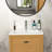 28" X 19" White Rectangular Single Vanity Top With 1 Faucet Hole And Overflow(Sink Only)