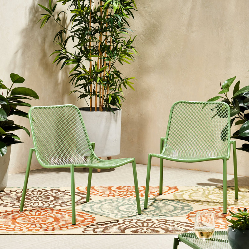 Chaises de style moderne empilable avec sièges, l 26 po x P 22,25 po