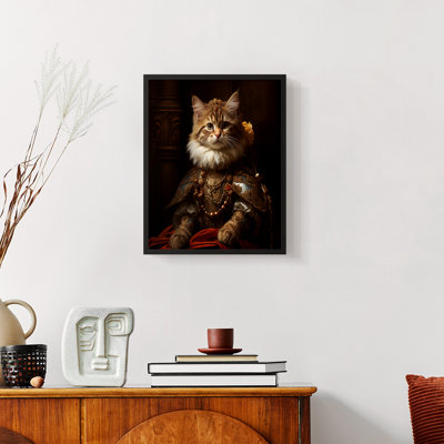 ANIMALS Series CLX  -Premium Framed Print -Ready to Hang - No Nails Required