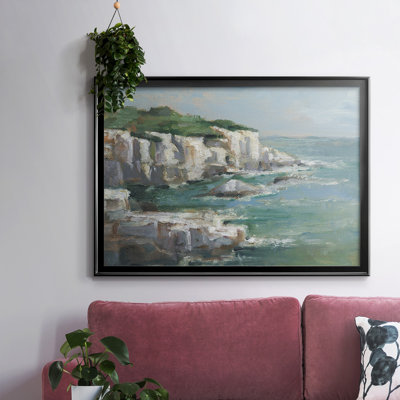White Sea Cliff I, reproduction d'art sur toile