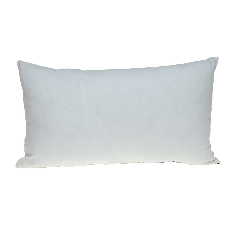 Coussin lombaire en duvet motif cachemire Kimo