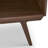 Contemporary Walnut Wood Media Cabinet / Solid Walnut