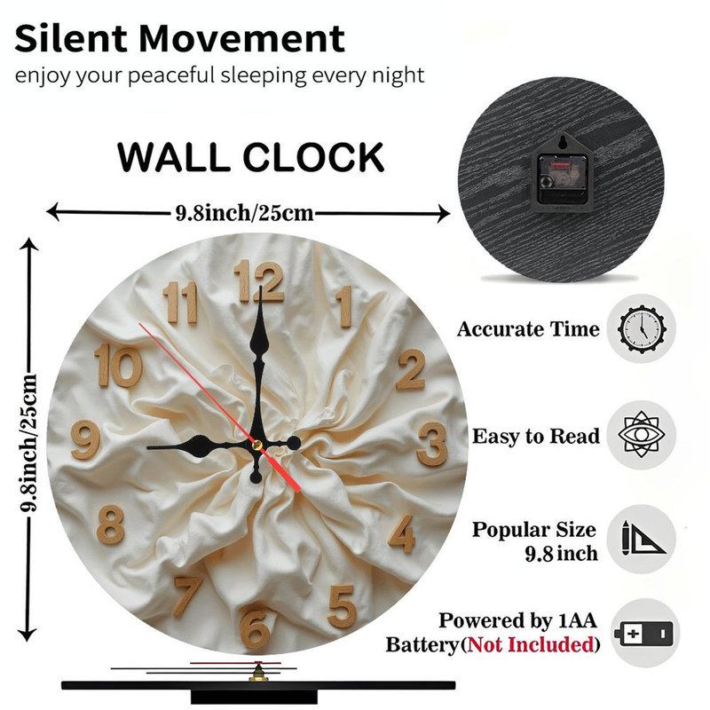 Horloge bleue
