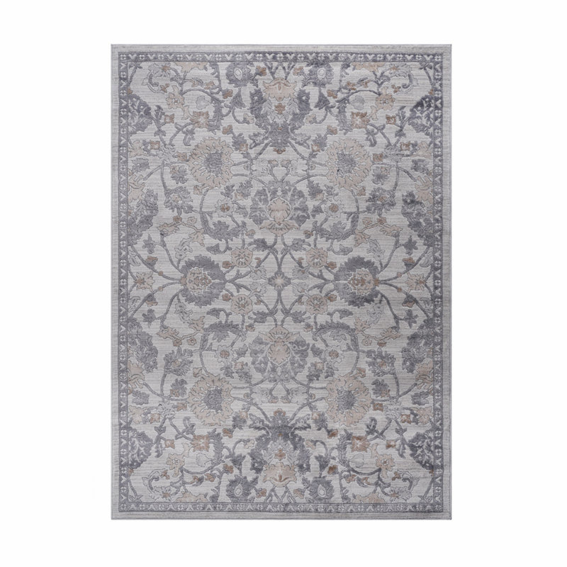 Oriental Area Rug, Indoor Rug For Living Room Bedroom, Office, Rectangle 5'3" x 7'6"