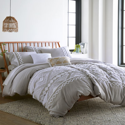 Harleson Grey Twin Comforter Set