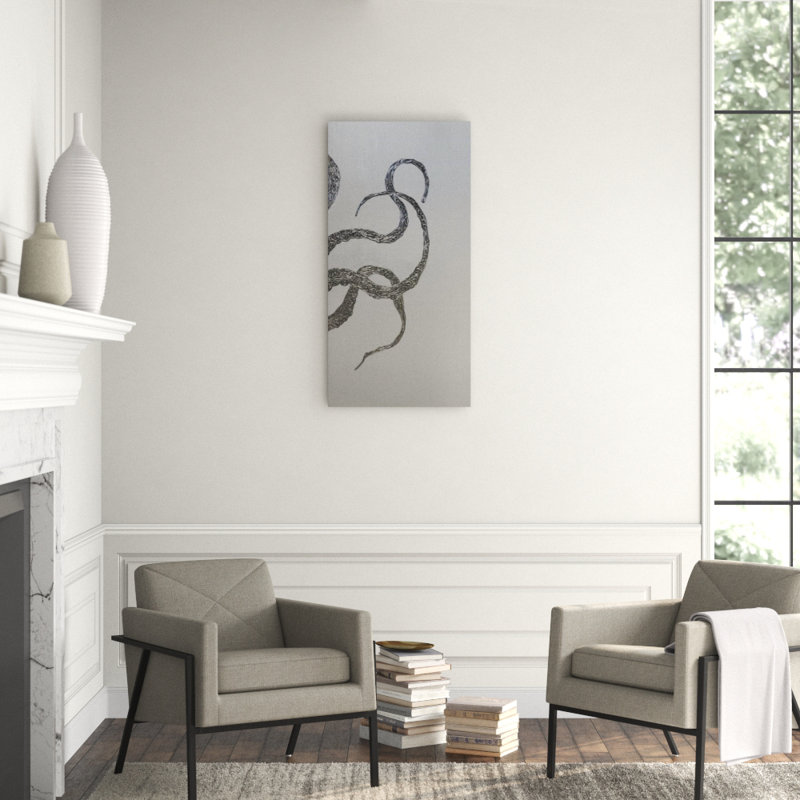 Octopus In Iron III Print by L. Bodine, Glass Coat