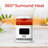 360° Surround 1,500 Watt Electric Fan Compact Heater