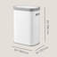Steel Step On Multi-Compartment Rubbish & Recycling Bin - 50L