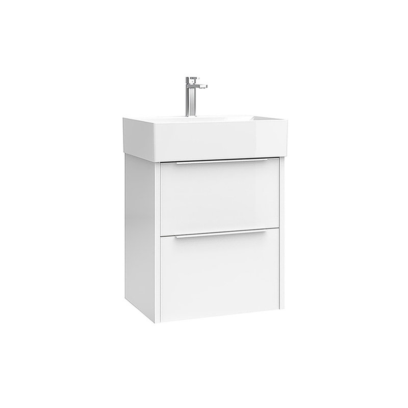Primrose Single Vanity, Glossy White