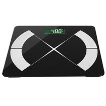 Body Fat Scale, WeGuard Body Weight Scale and Body Composition BMI Smart  Scale, Bluetooth Digital Bathroom Scale with Heart Rate Tracker, 15  Measurements Analyze with Smartphone App, 396lbs