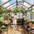 6x12 ft Greenhouse for Outdoors, Large Wooden Greenhouses with Adjustable Roof Vent & PC Panels & Lockable Door, Heavy Duty Spruce Frame Green House for Garden, Backyard, Patio-124934820-124934825