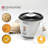 Denmark Electric 4-Cup Rice Cooker with Non-Stick Removable Inner Pot