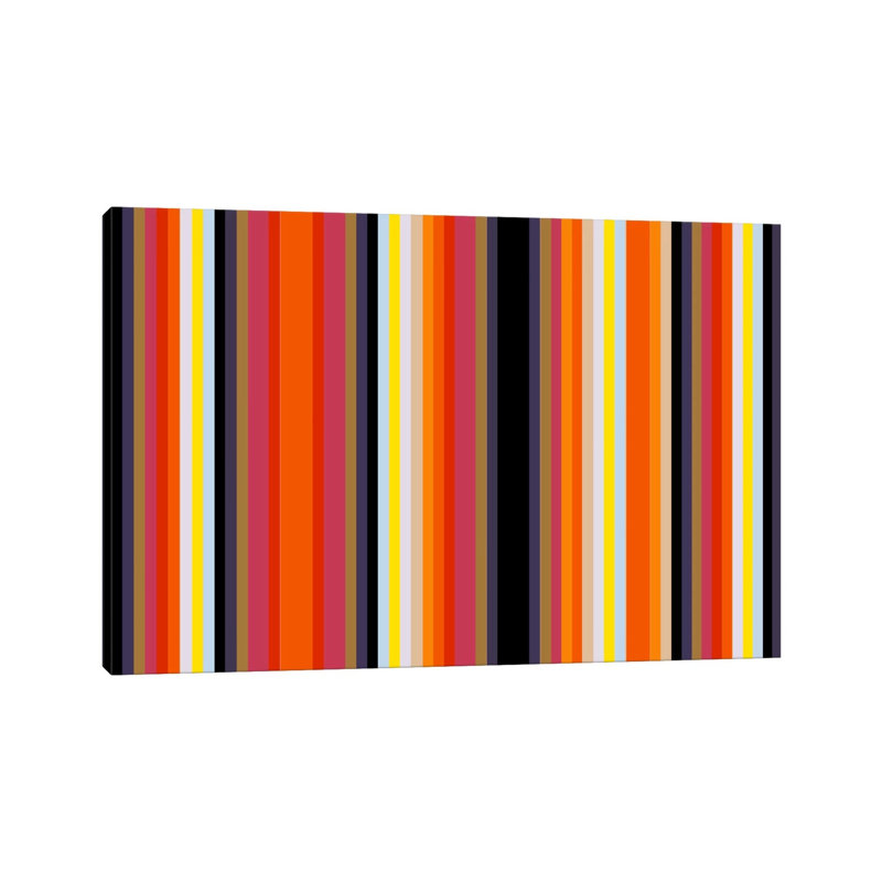 Burning Rassberyy by Latitude Run - Wrapped Canvas Painting, 20.32 cm H x 30.48 cm W