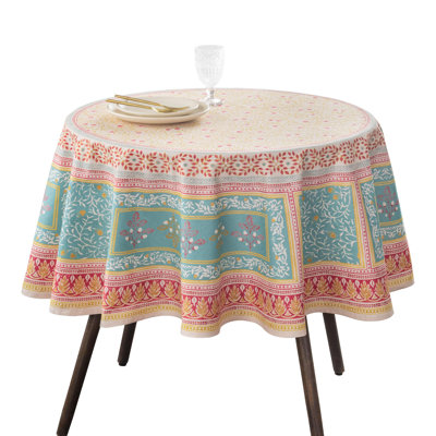 Nappe Maison d'Hermine Carpo 100 % coton - 160 cm de diamètre