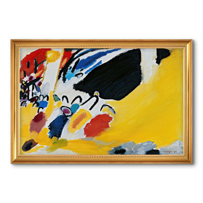 Impression III (Concert), 1911-Wassily Kandinsky-Custom Framed Canvas