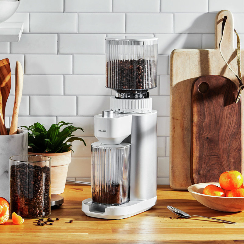 ZWILLING Enfinigy Coffee Bean Grinder, Silver