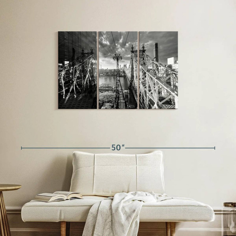 Rorry Silent Cityscape, 24" H x 38" W