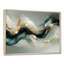 Marbre émeraude fractal, vagues océaniques III - marbre abstrait, art mural-813857835-813857834-813857836