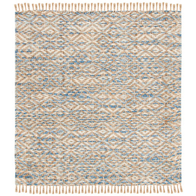 Leni Natural Fiber Hand Woven Jute Geometric Rug