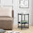 Glass Top End Table Set