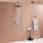 Système de douche de luxe avec affichage numérique Herathena (valve brute incluse)-66097090