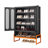 Versatile Double Door Shoe Cabinet with Innovative Design for Optimal Storage-1589094730