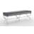 Giselle Velvet Acrylic X-Leg Bench-27327234
