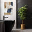 «Geometric Harmony In Neutral Tones I», art mural abstrait contemporain-898524518