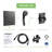 High Pressure 8'' Rainfall Dual Shower Head With 5 Ft Hose-No Extension Arm