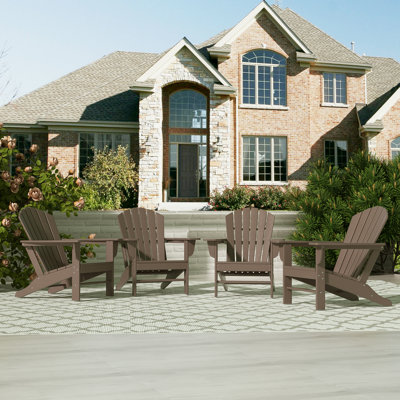 Chaise Adirondack en résine Altura