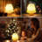 Jaide Christmas Tree Glass Table Lamp