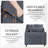 U-shaped convertible sectional sofa with pillows-1008934328