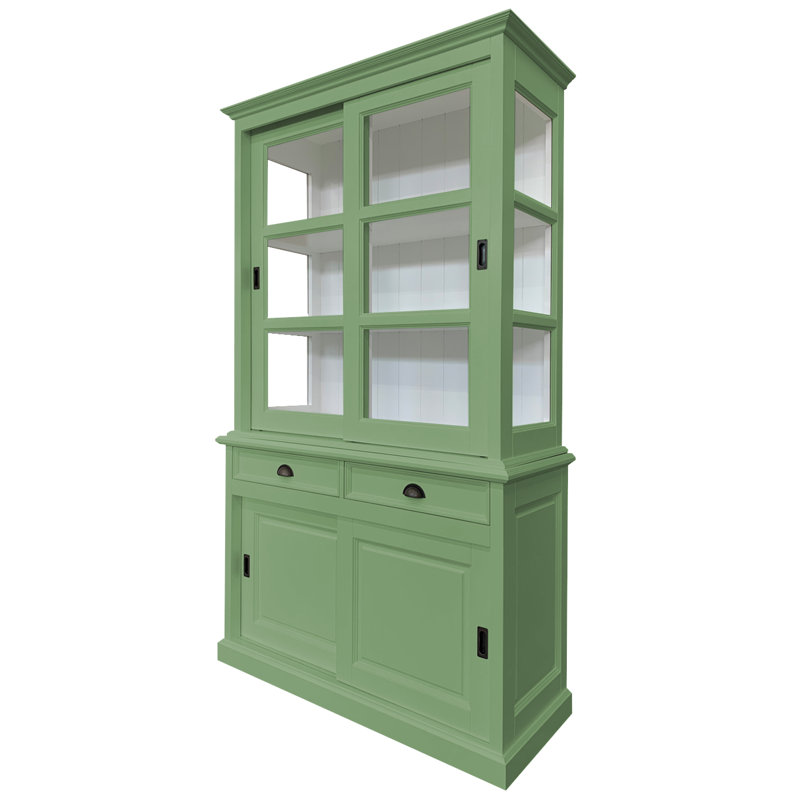 Benjamin-James Display Cabinet, Pale  Green