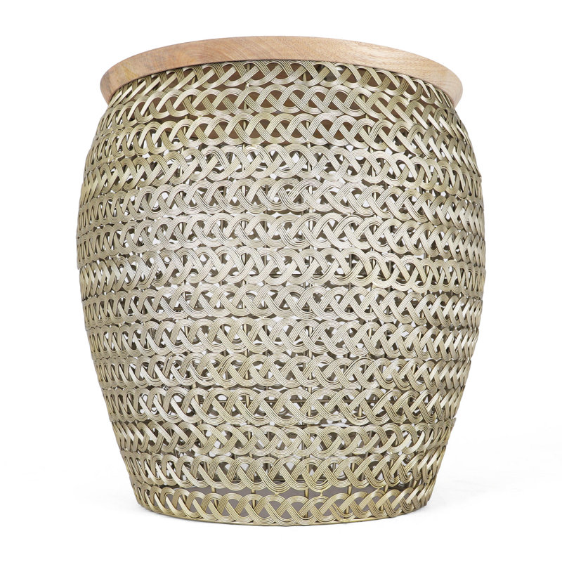 Dochia Metal Accent Stool
