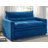 56'' Small Loveseat Pull-Out Sofa Bed With Adjustable Backrest-496487136
