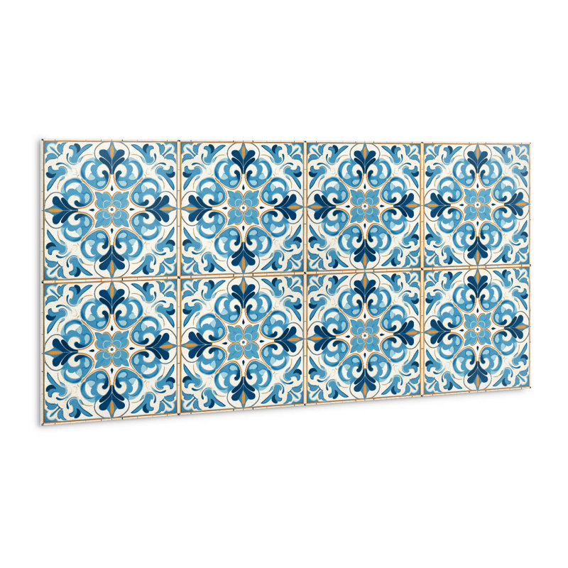 Cejda 50cm x 100cm PVC Field Tile in Blue