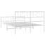 Structure de lit en métal, acier robuste, sans matelas-660107219-660107238