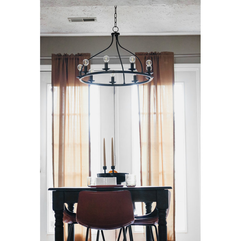 Kendra 9 Light Chandelier, Old Bronze