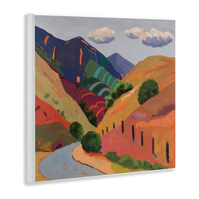 «Wanaka Valley Landscape», plaque murale par Jenny Wantuch