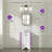 Recessed & Surface Framed Medicine Cabinet with Mirror and Shelves-440333725-440333664