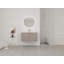 Meuble-lavabo mural 36 po avec lavabo en résine et 2 portes à fermeture en douceur (emballage KD)-725164136