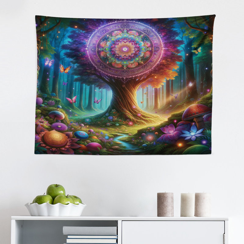 Tapisserie en microfibre, H 30 po x l 45 po
