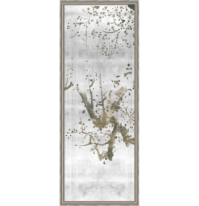 Flowering Plum Tree 1 Print by Lillian August