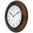 Weddington 10" Wood Quartz Wall Clock