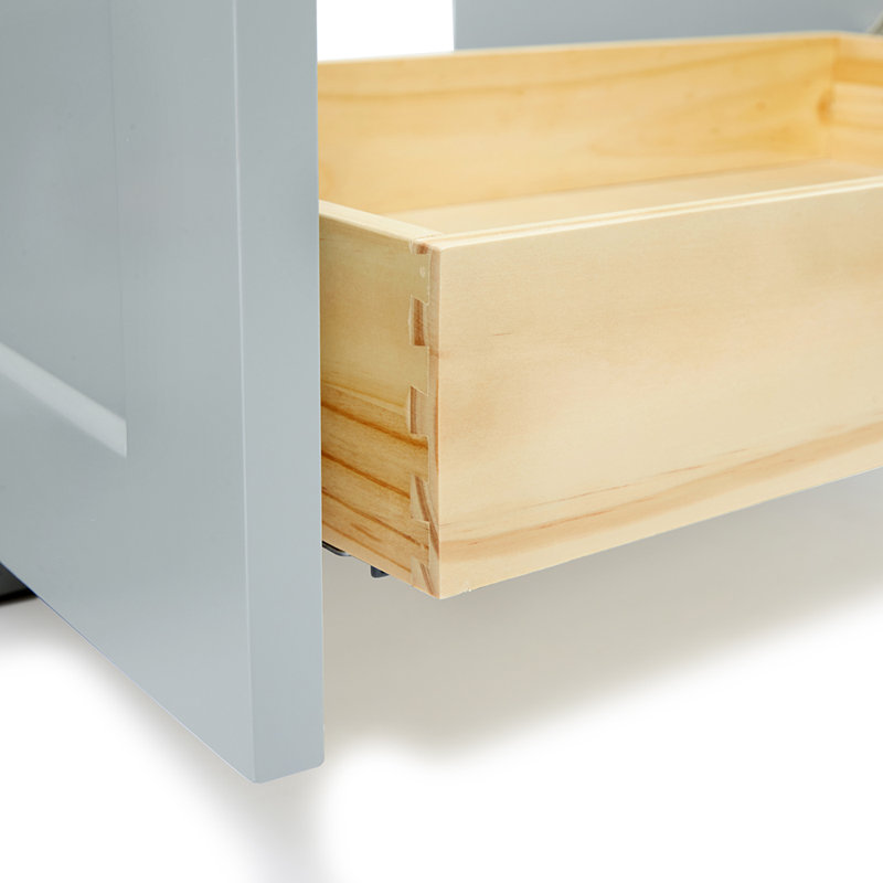 73 IN.  Single Bathroom Vanity, Gray, Rectangular,  White Quartz