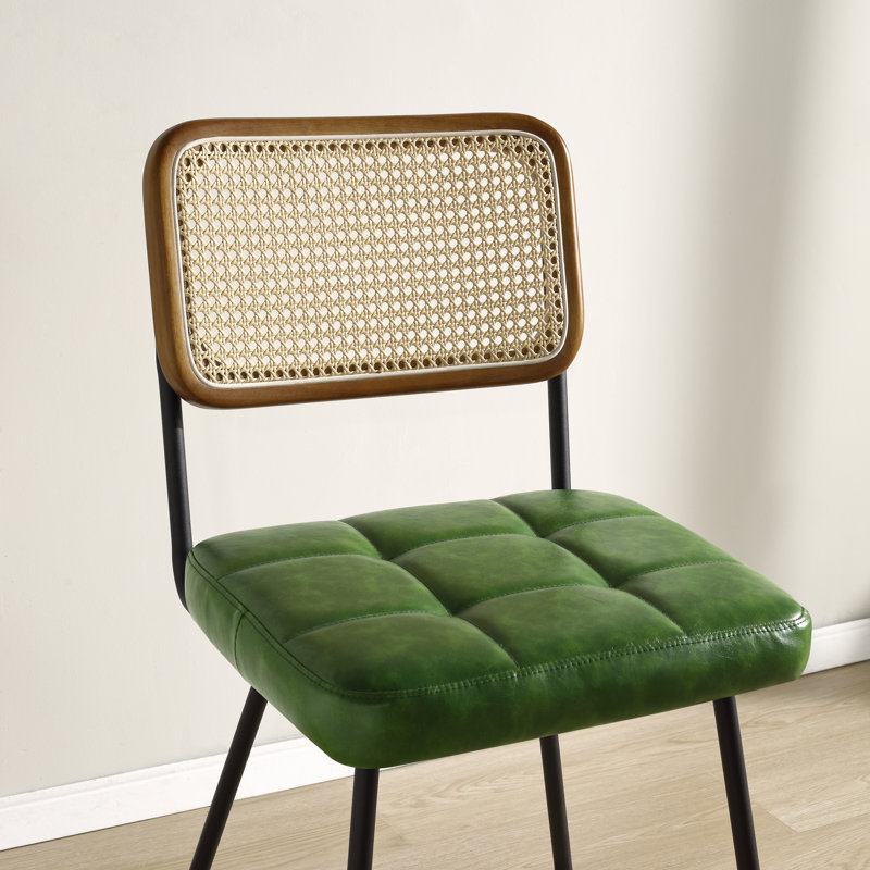 Bodnar Upholstered Dining Chair, Green Performance 