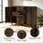 47.2'' W Walnut Sideboard Cabinet with Drawers